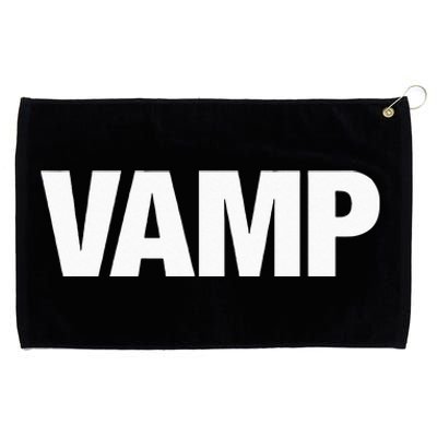 VAMP Matching Halloween Couples Funny Costumes SECURITY Goth Grommeted Golf Towel