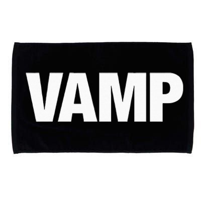 VAMP Matching Halloween Couples Funny Costumes SECURITY Goth Microfiber Hand Towel