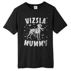 Vizsla Mummy Halloween Gift Tall Fusion ChromaSoft Performance T-Shirt