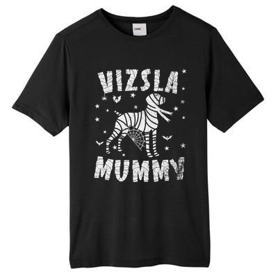 Vizsla Mummy Halloween Gift Tall Fusion ChromaSoft Performance T-Shirt