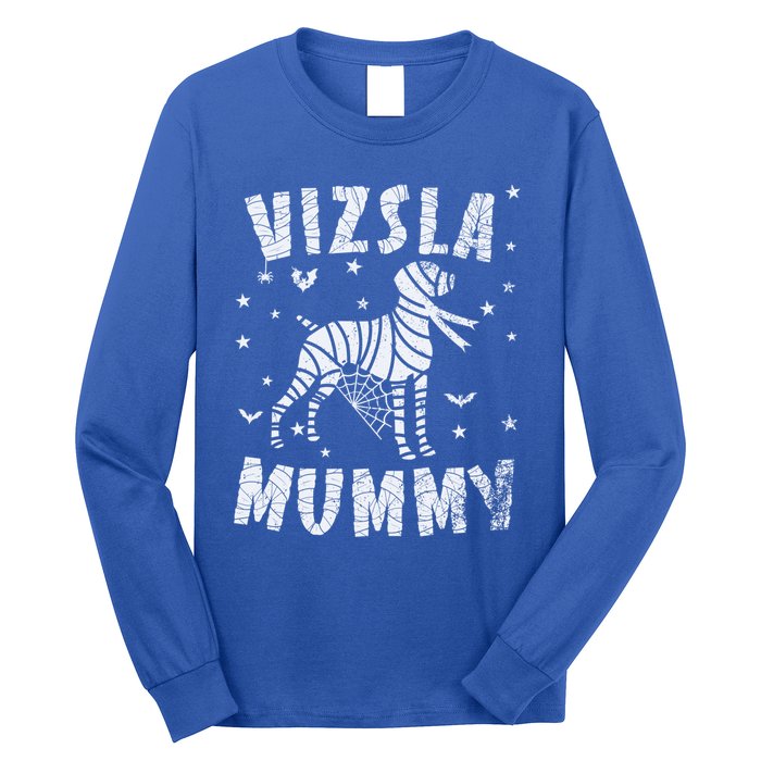 Vizsla Mummy Halloween Gift Long Sleeve Shirt