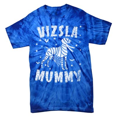 Vizsla Mummy Halloween Gift Tie-Dye T-Shirt