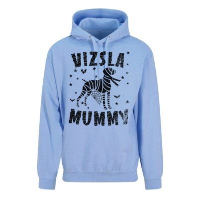 Vizsla Mummy Halloween Gift Unisex Surf Hoodie