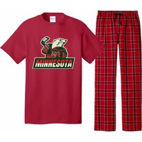 Vintage Minnesota Hockey Pajama Set