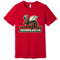 Vintage Minnesota Hockey Premium T-Shirt