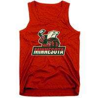 Vintage Minnesota Hockey Tank Top