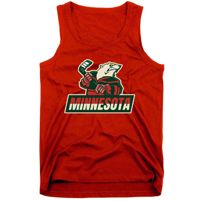 Vintage Minnesota Hockey Tank Top