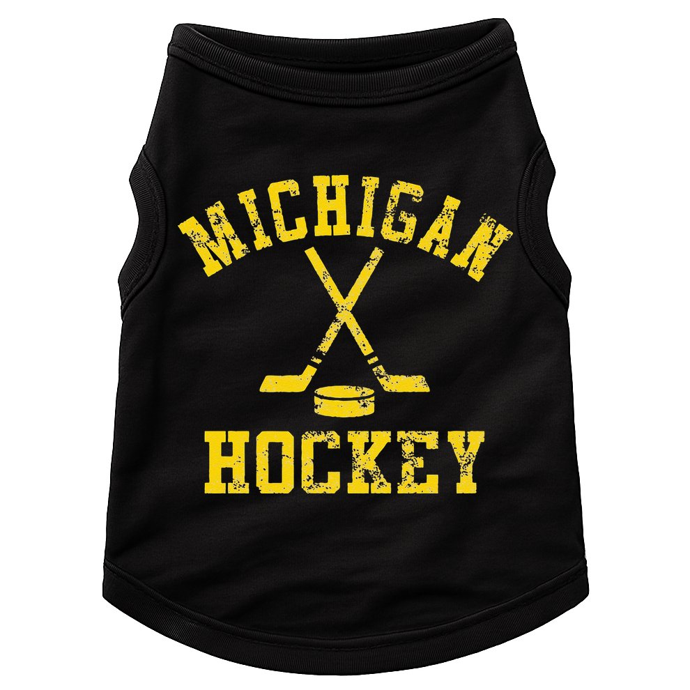 Vintage Michigan Hockey Doggie Tank