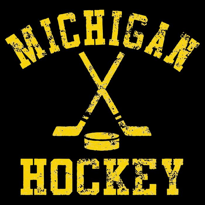 Vintage Michigan Hockey Doggie Tank
