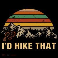Vintage Mountain Hiking Boots Id Hike That Adventure Hikers T-Shirt