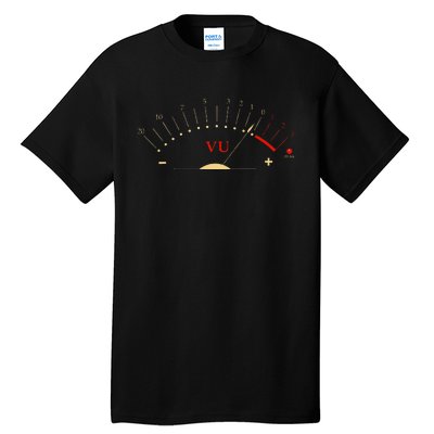 Vu Meter Hifi Vintage Stereo Audiophile Tall T-Shirt