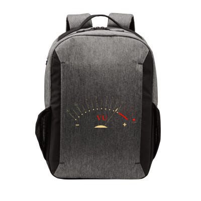 Vu Meter Hifi Vintage Stereo Audiophile Vector Backpack