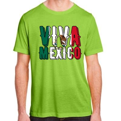 Viva Mexico Hispanic Mexican Heritage Adult ChromaSoft Performance T-Shirt