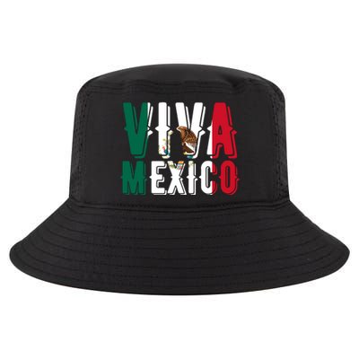 Viva Mexico Hispanic Mexican Heritage Cool Comfort Performance Bucket Hat