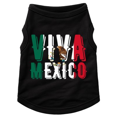 Viva Mexico Hispanic Mexican Heritage Doggie Tank