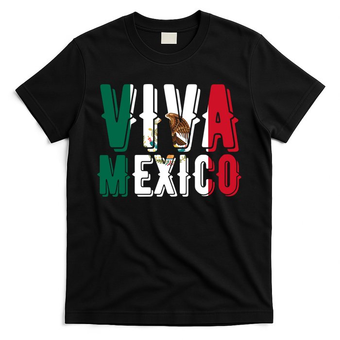 Viva Mexico Hispanic Mexican Heritage T-Shirt