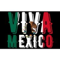 Viva Mexico Hispanic Mexican Heritage Bumper Sticker