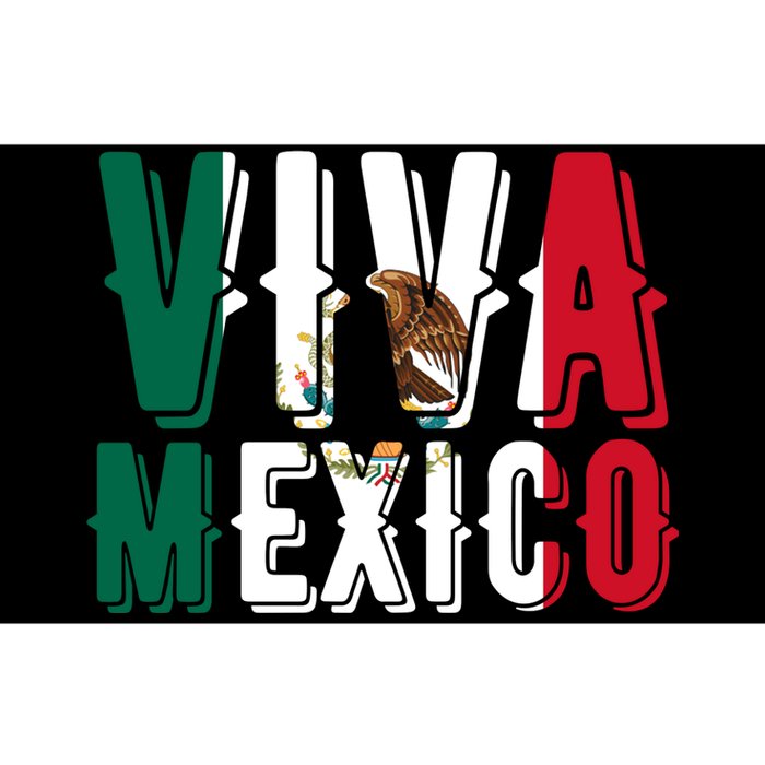 Viva Mexico Hispanic Mexican Heritage Bumper Sticker