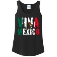 Viva Mexico Hispanic Mexican Heritage Ladies Essential Tank