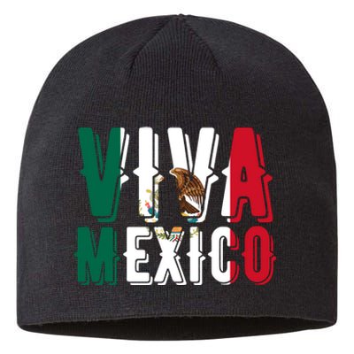 Viva Mexico Hispanic Mexican Heritage Sustainable Beanie