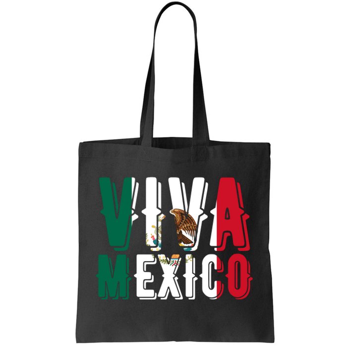 Viva Mexico Hispanic Mexican Heritage Tote Bag