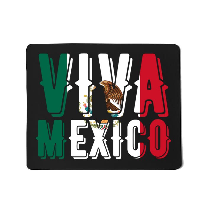 Viva Mexico Hispanic Mexican Heritage Mousepad