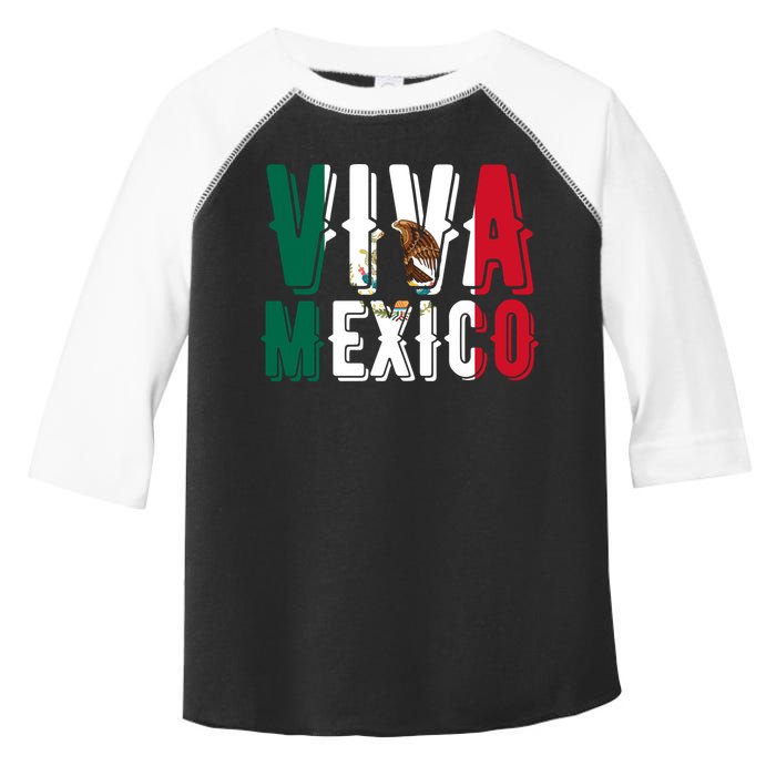 Viva Mexico Hispanic Mexican Heritage Toddler Fine Jersey T-Shirt