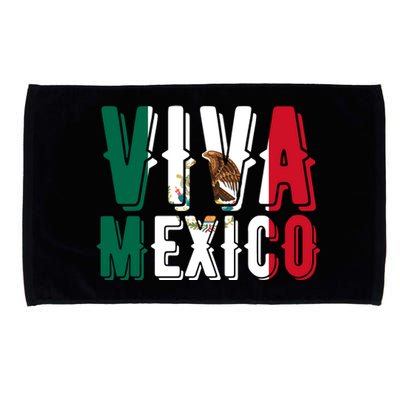 Viva Mexico Hispanic Mexican Heritage Microfiber Hand Towel