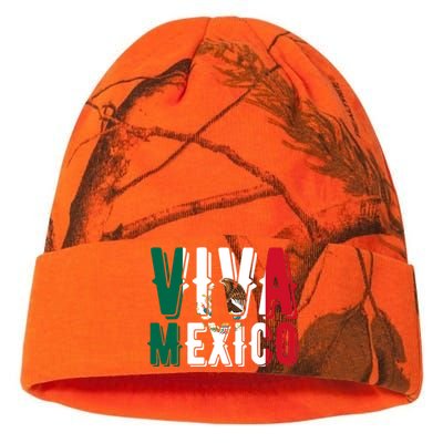 Viva Mexico Hispanic Mexican Heritage Kati Licensed 12" Camo Beanie