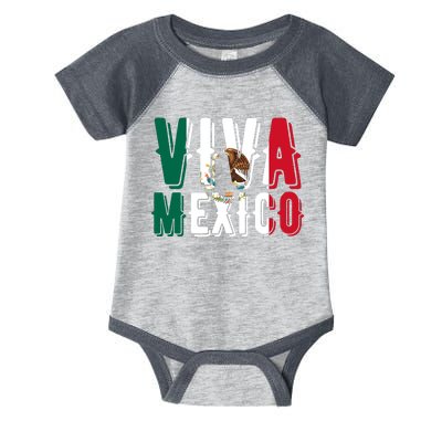 Viva Mexico Hispanic Mexican Heritage Infant Baby Jersey Bodysuit