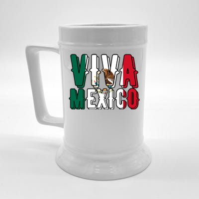 Viva Mexico Hispanic Mexican Heritage Beer Stein