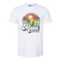 Vintage Maui Hawaii Hawaiian Beach Surfing Softstyle® CVC T-Shirt