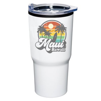 Vintage Maui Hawaii Hawaiian Beach Surfing Tumbler