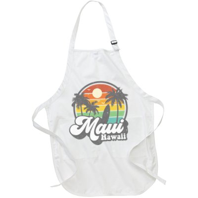 Vintage Maui Hawaii Hawaiian Beach Surfing 70's Surf Gift Apron