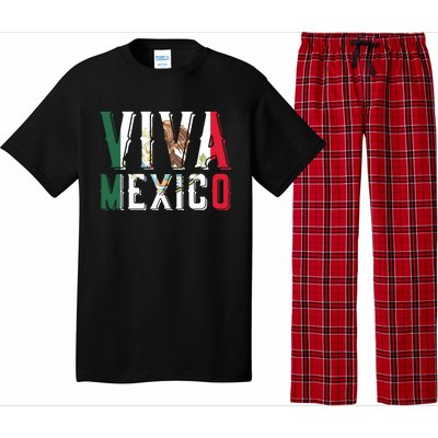 Viva Mexico Hispanic Mexican Heritage Eagle Mexico Pajama Set