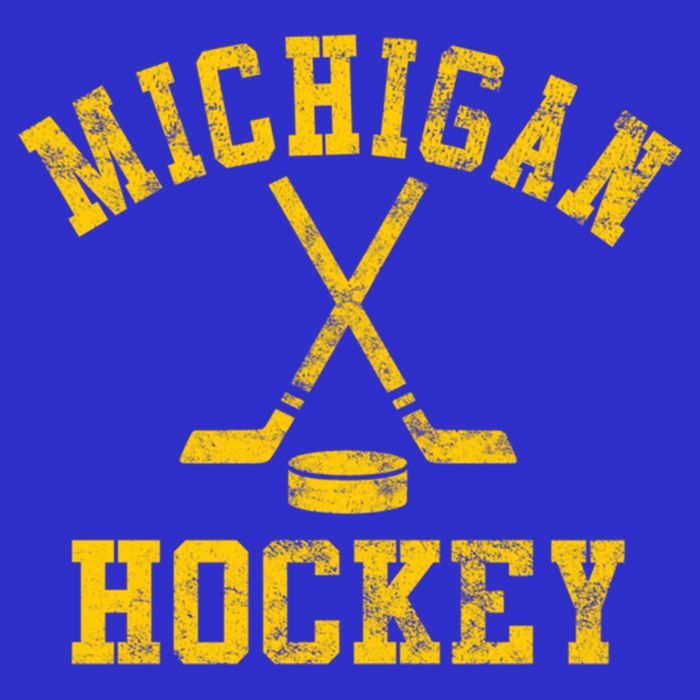 Vintage Michigan Hockey Gift T-Shirt