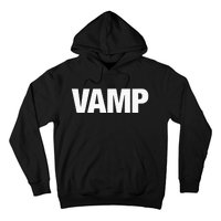 VAMP Matching Halloween Couples Funny Costumes SECURITY Goth Hoodie