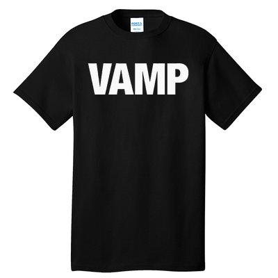 VAMP Matching Halloween Couples Funny Costumes SECURITY Goth Tall T-Shirt