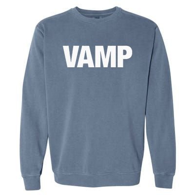 VAMP Matching Halloween Couples Funny Costumes SECURITY Goth Garment-Dyed Sweatshirt