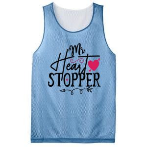 Valentine My Heart Mesh Reversible Basketball Jersey Tank