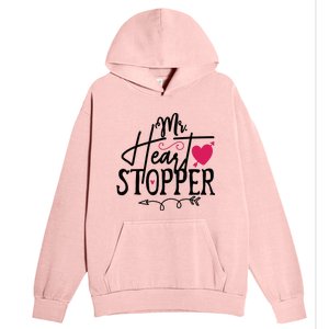 Valentine My Heart Urban Pullover Hoodie