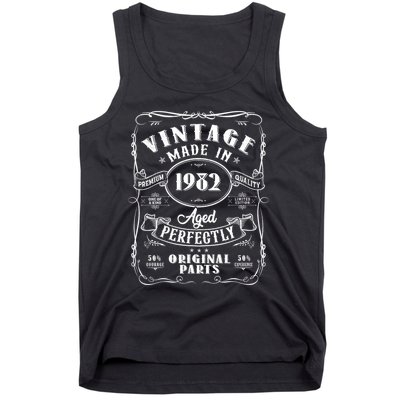 Vintage Made In 1982 One Of A Kind Limited Edition Aged Perfectly Original Parts Tank Top