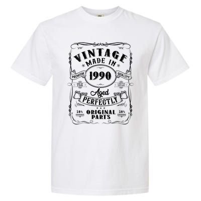 Vintage Made In 1990 One Of A Kind Limited Edition Aged Perfectly Original Parts Garment-Dyed Heavyweight T-Shirt