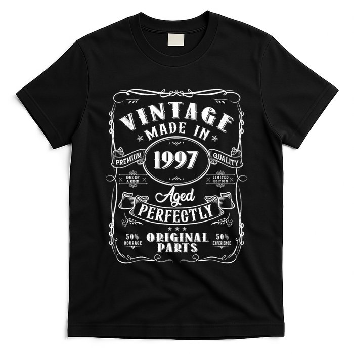 Vintage Made In 1997 One Of A Kind Limited Edition Aged Perfectly Original Parts T-Shirt