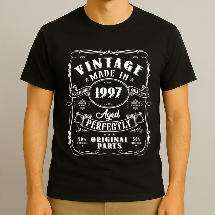 Vintage Made In 1997 One Of A Kind Limited Edition Aged Perfectly Original Parts T-Shirt