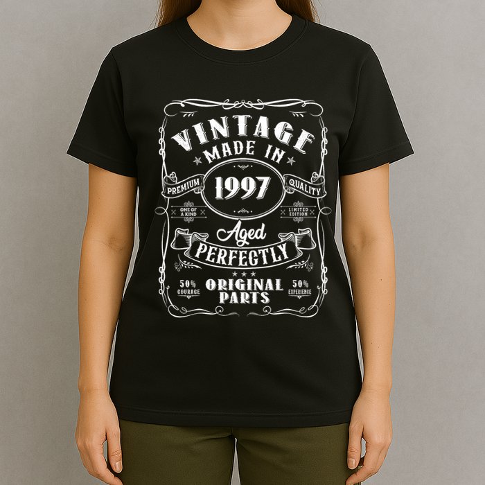 Vintage Made In 1997 One Of A Kind Limited Edition Aged Perfectly Original Parts T-Shirt