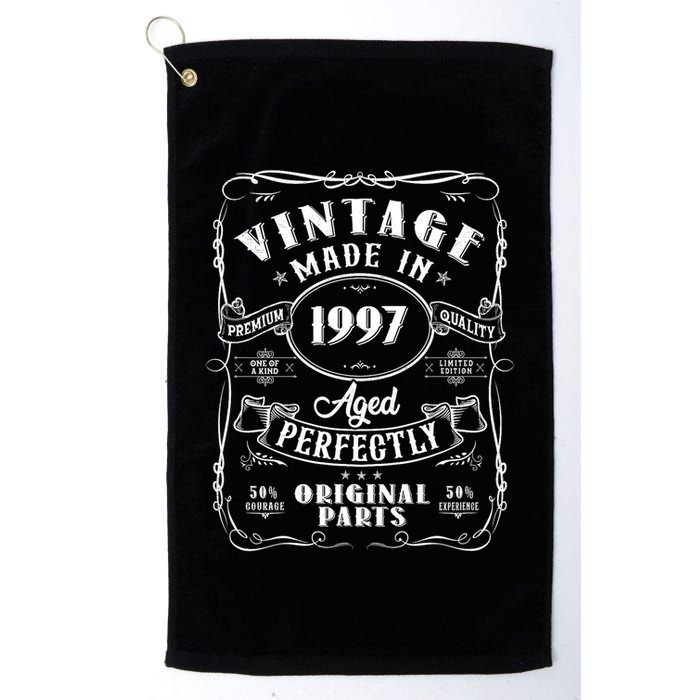 Vintage Made In 1997 One Of A Kind Limited Edition Aged Perfectly Original Parts Golf Towel