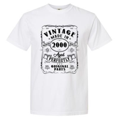 Vintage Made In 2000 One Of A Kind Limited Edition Aged Perfectly Original Parts Garment-Dyed Heavyweight T-Shirt