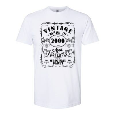 Vintage Made In 2000 One Of A Kind Limited Edition Aged Perfectly Original Parts Softstyle CVC T-Shirt