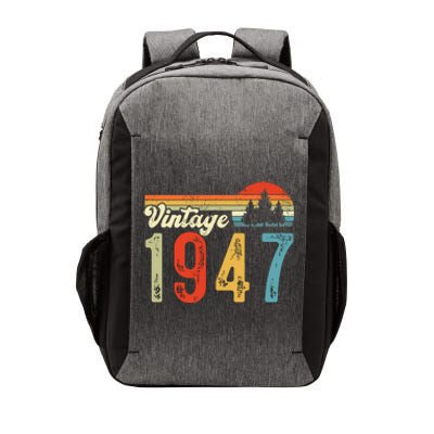 Vintage Made In 1947 Birthday Vector Backpack